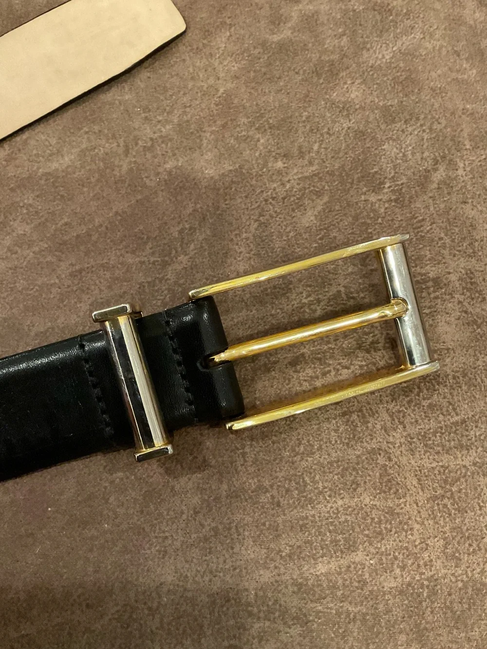 WCM Italian Leather Belt - S